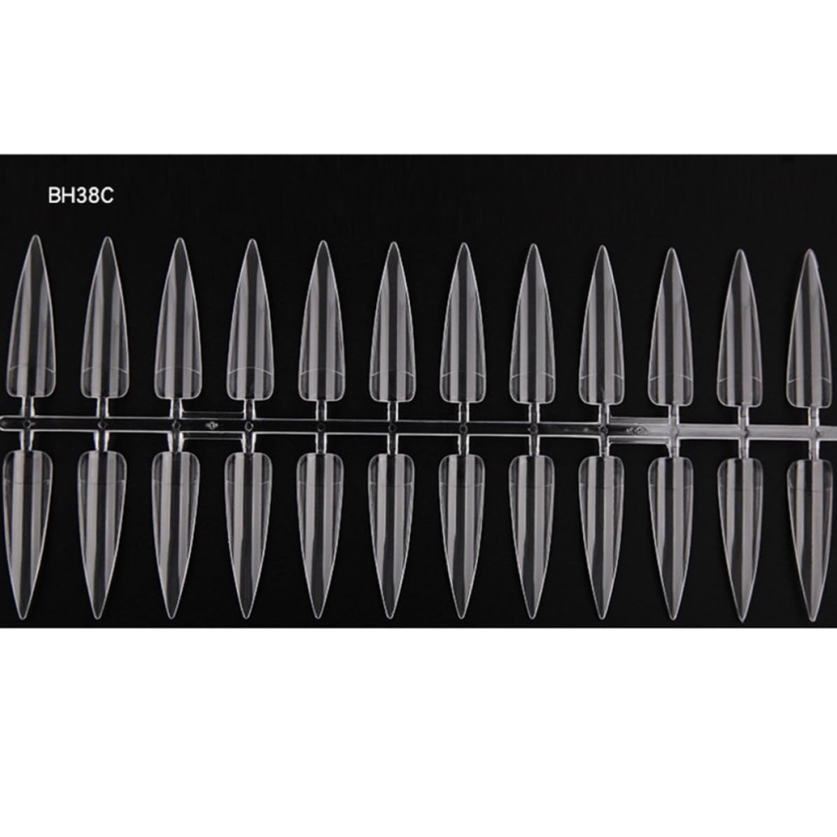 Panels Plastic Nail Color Display Stand with Pointed Nail Tips Manicure Tool