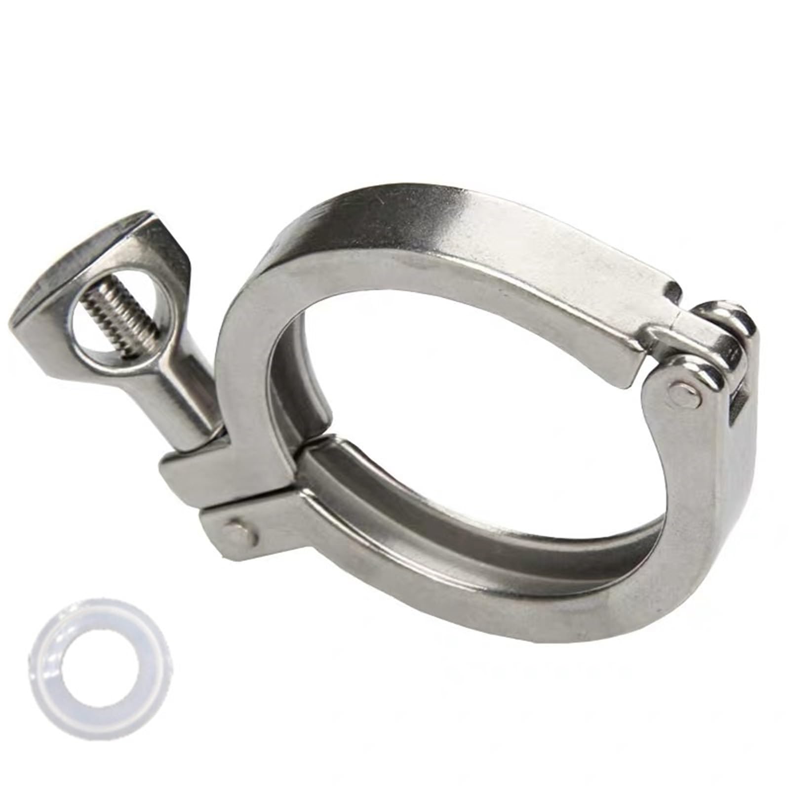 1" to 10" (25mm-268mm) 304 Stainless Steel Tri Clamp Ferrule - Sanitary Fitting for Homebrew & Dairy(108mm X OD119mm)