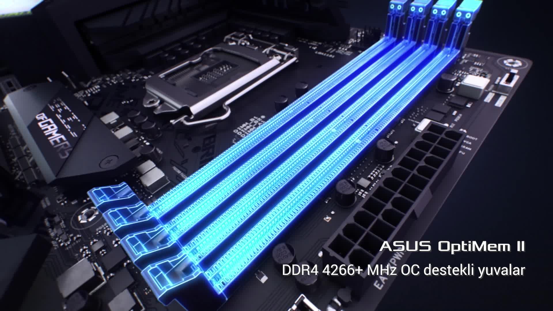 ASUS ROG STRIX Z390-F GAMING Intel Z390 LGA1151 DDR4 4400 DP HDMI