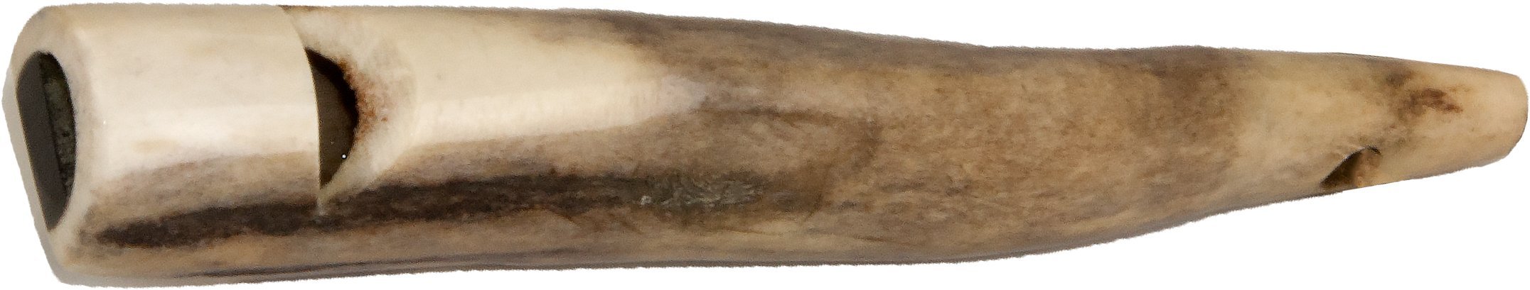 Eurohunt, Fischietto per Cani, in Corno di Cervo, ca. 11 cm