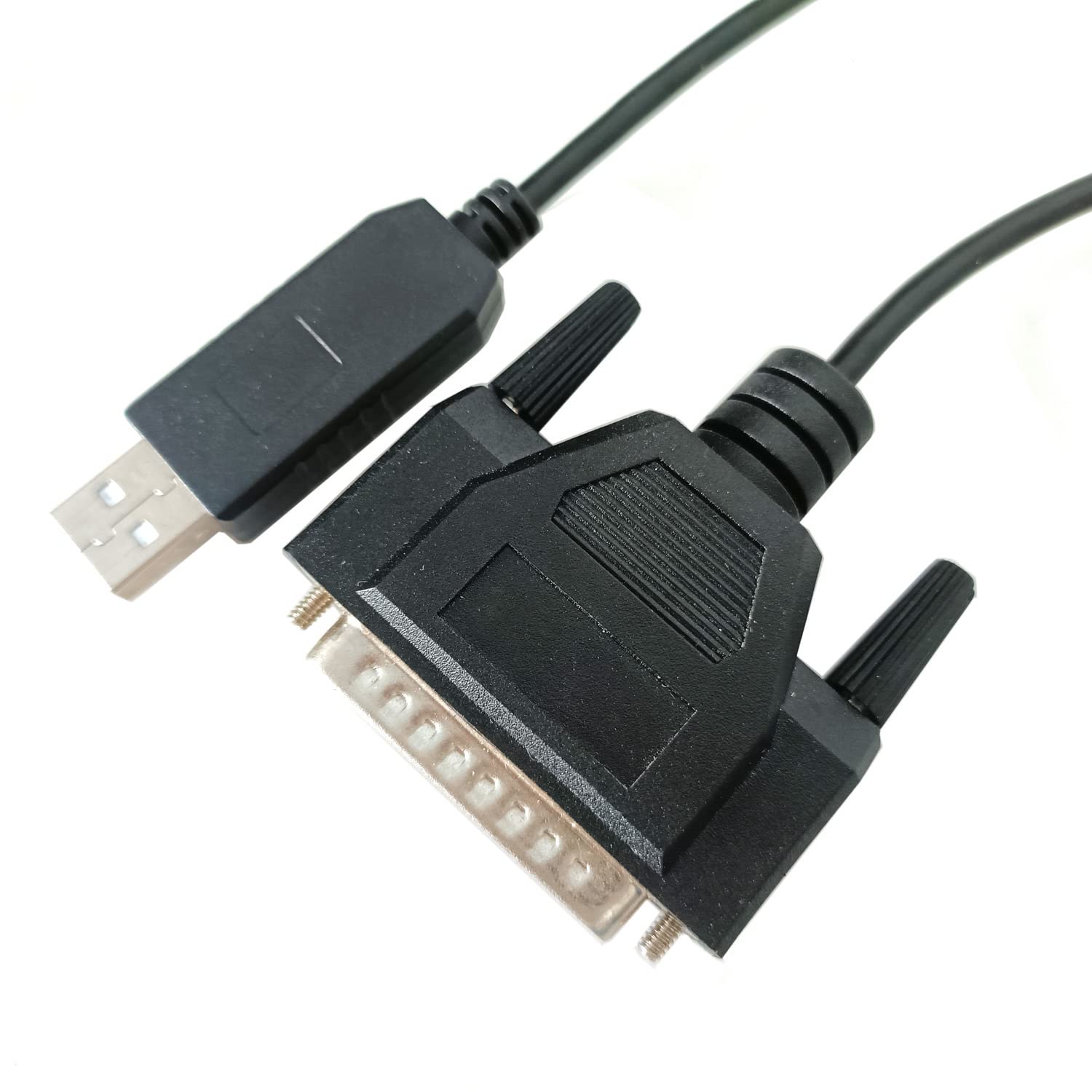 SinforconDB25 to USB Serial Printer Adapter Cable with FTDI Chipset for CNC DNC Fanuc Yasnac Sinumerik Etc Controls Programming (6ft)