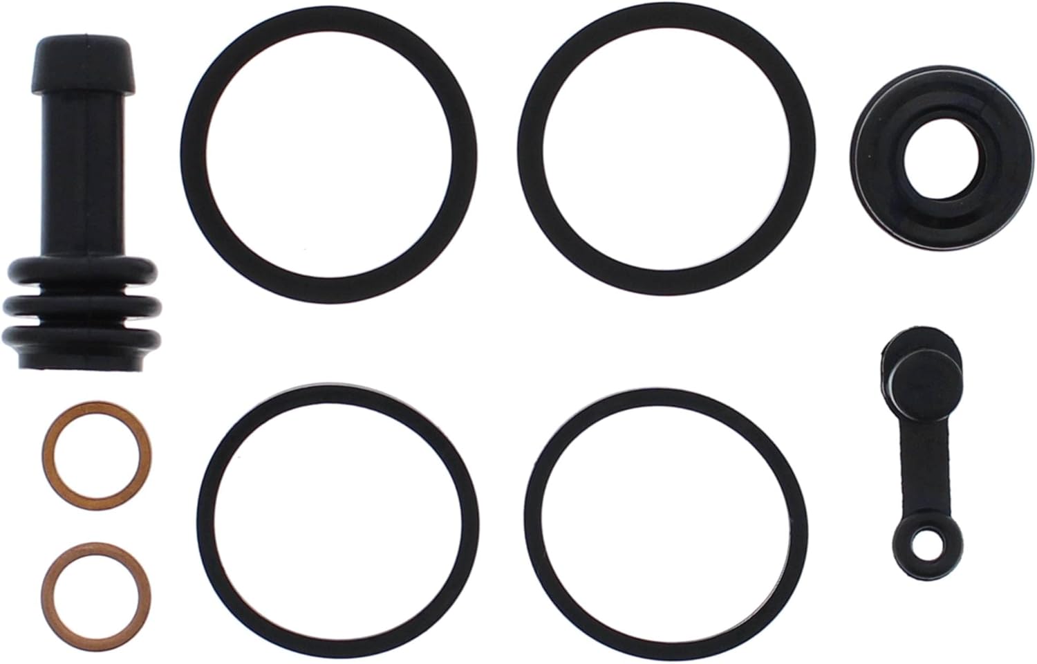 All Balls Racing 18-3251 Caliper Rebuild Kit Front Compatible with/Replacement For Polaris ACE 900 EPS XC 2018, Ranger 900 Diesel Crew 4X4 2014, RZR 1000 60 INCH 2016-2017, RZR 4 900 2015-2018