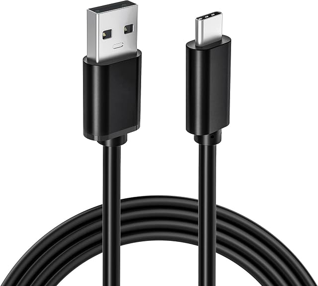 USB Charging Cable for PS5 Controller Nintendo Switch 2M, USB C Type C Charger Cord Compatible with Xbox Series X/Series S Sony PS5 Dual Sense Controllers, Nintendo Swith and Switch Lite