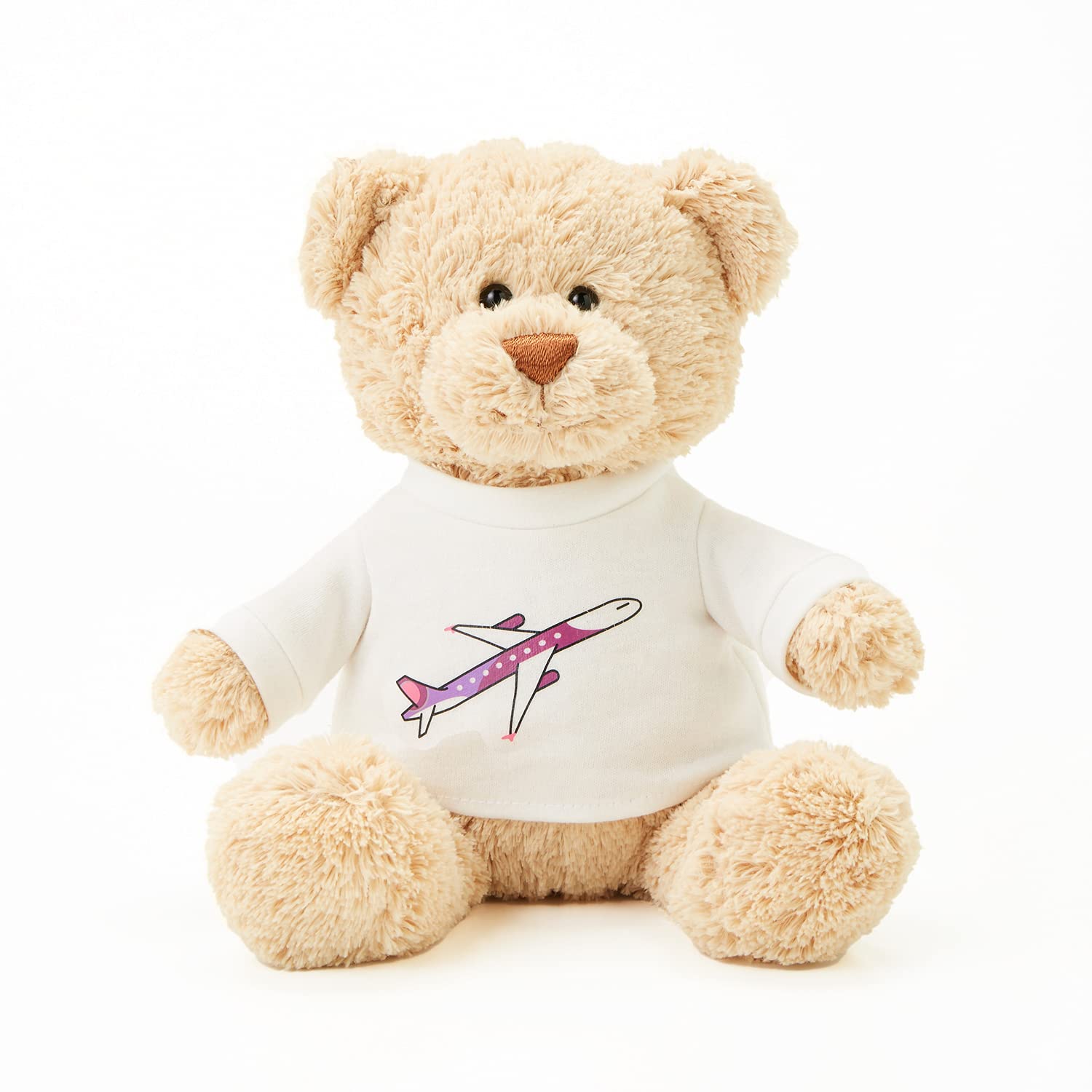 限定! peach ぬいぐるみ Tシャツベア ベージュ ピーチ Amazon.co.jp: Peachオリジナル GUND テディベア ぬいぐるみ T