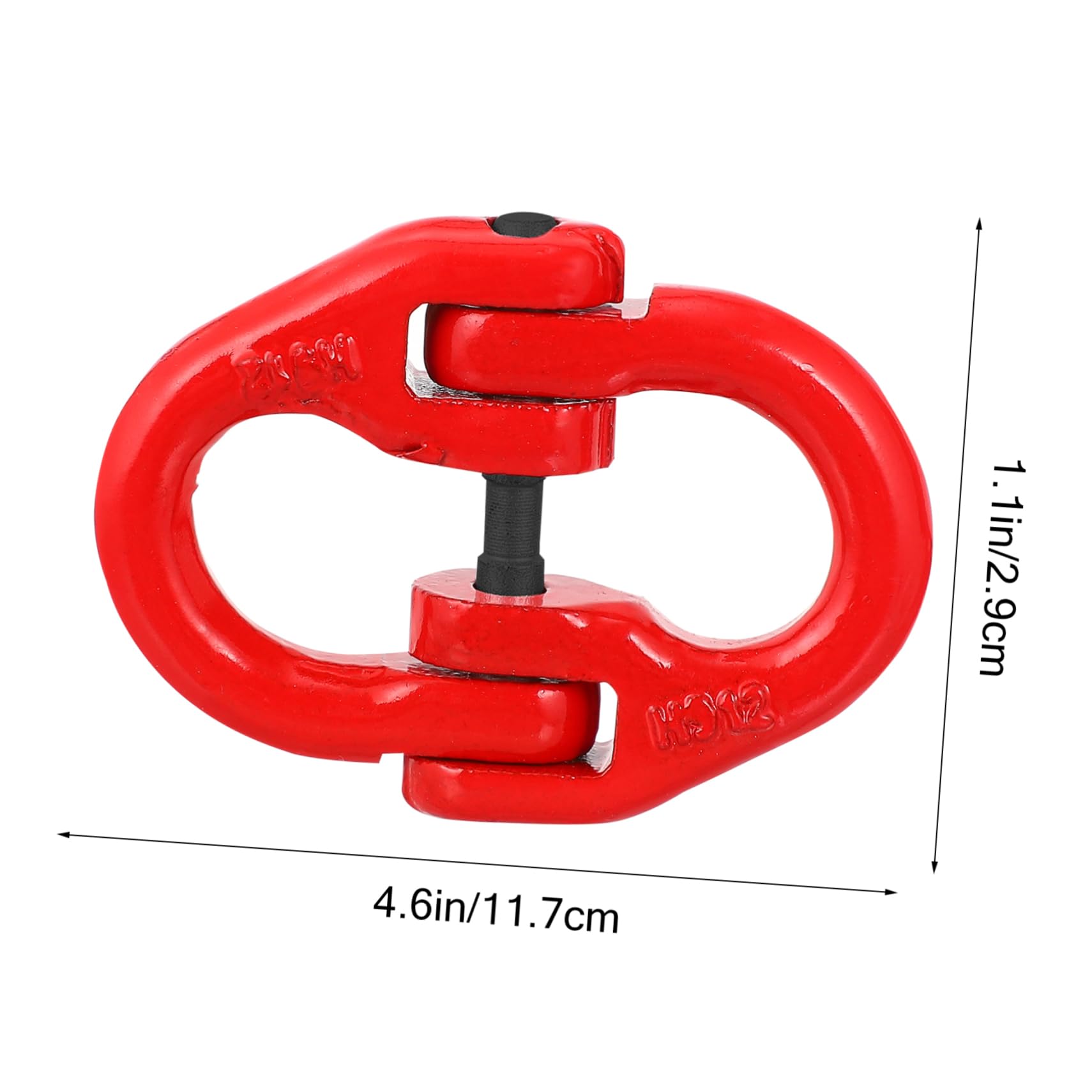 PRETYZOOM 5.4t Load Capacity Connecting Link Safety Chain Attachment Quenching Steel Lifting Chain Buckle