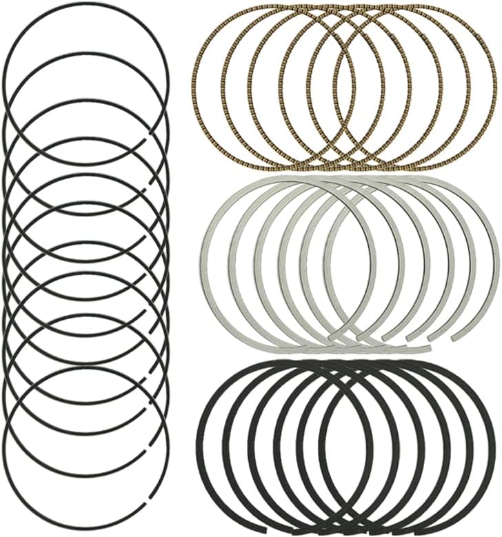 STD Piston Ring Set Fit for AJ126 3.0L V6 Supercharged Petrol Engines, Fits for 2013-2021 Jaguar & Land Rover Discovery Range Rover Velar Sport