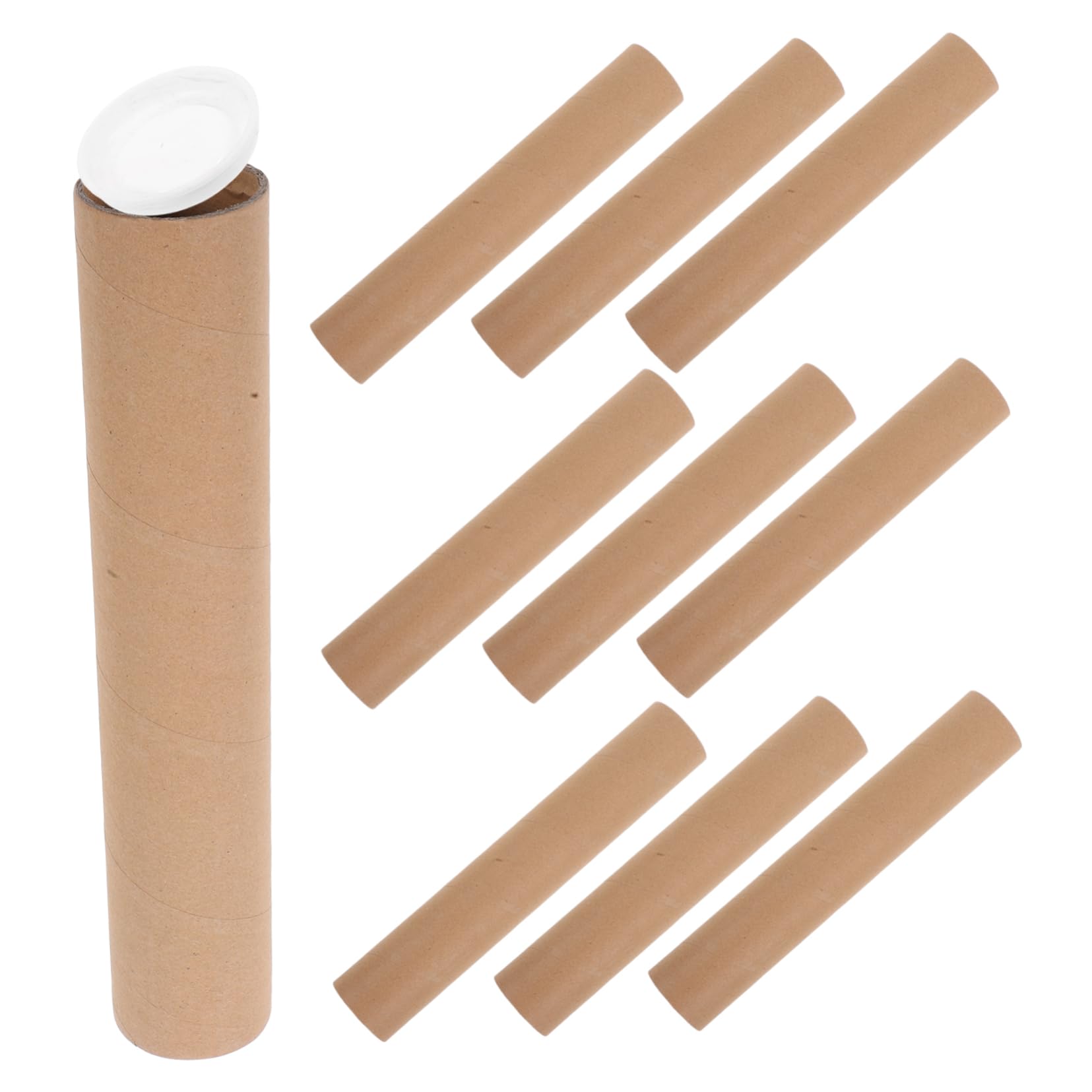 Generic 10 Sztuk Ekspresowe Opakowanie Papierowa Tuba Małe Materiały Opakowaniowe Małe Materiały Opakowaniowe Małe Materiały Opakowaniowe Materiały Do Wysyłki Materiały Opakowaniowe