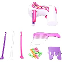 Automatic Rotating Electric Hair Braider, 3 Strand Mechanism Hair Braiding Machine, DIY Princess Decoration Kit for Girls Styling Toy