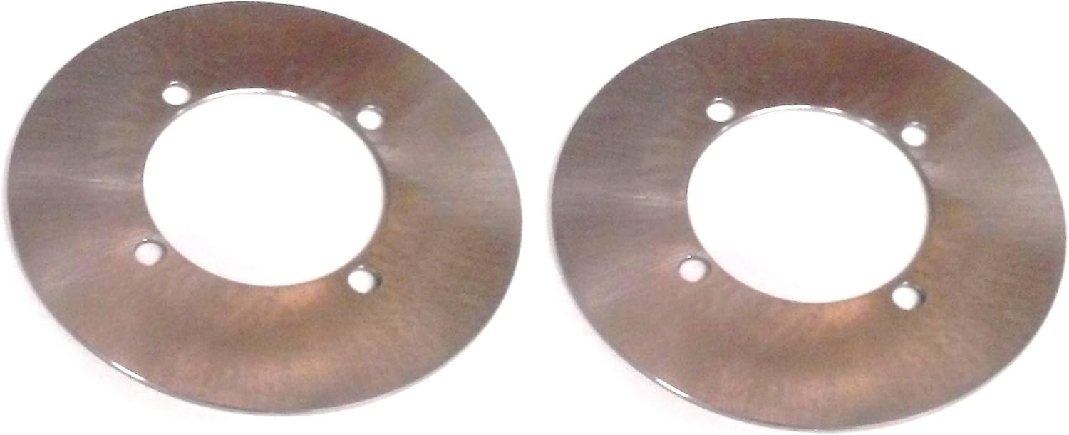 Performance Rear Brake Rotors for Yamaha 5B4-F5831-00-00, Left & Right, Optimal Braking, Quality Tested, Quiet Operation, Precision Balanced, Corrosion Resistant, Set of 2, ATVPC