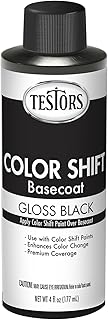 Testors Corp 4 oz Color Shift - Black Basecoat TES362482 Plastics Paint Acrylic