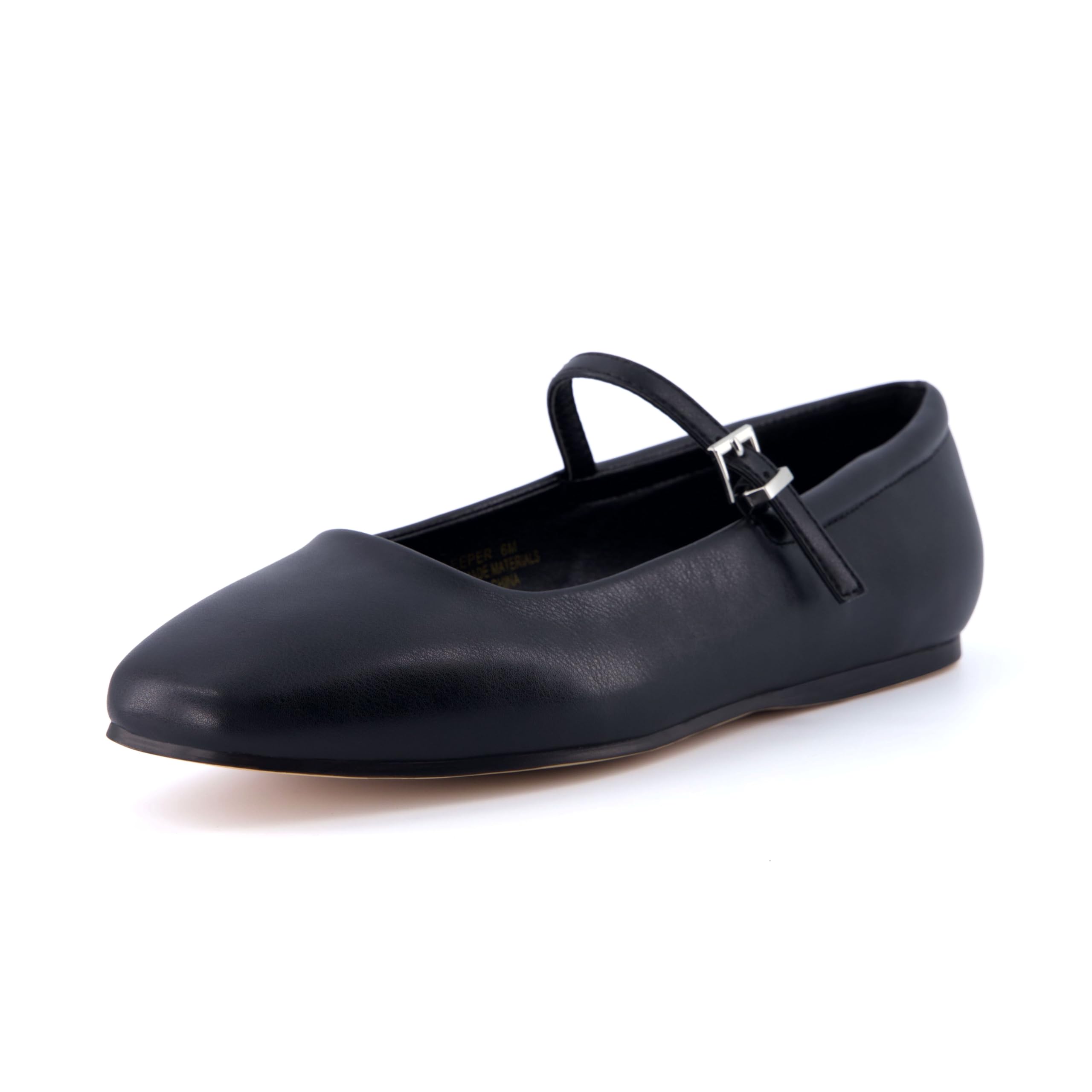 CUSHIONAIREWomen's Sleeper Mary Jane Flat with +Memory Foam and Wide Widths Available