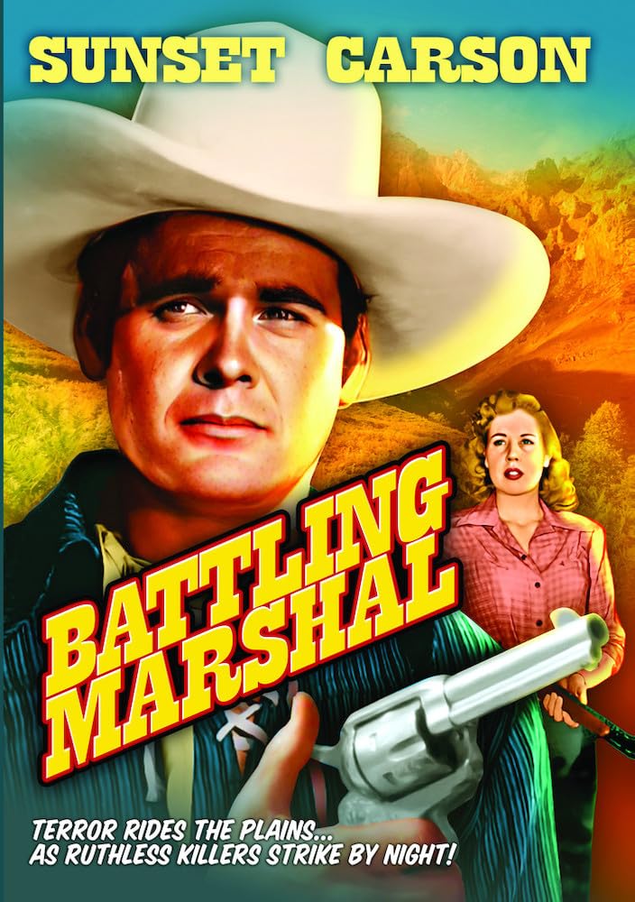 Battling Marshal DVD película del oeste de importación USA en formato clásico para coleccionistas