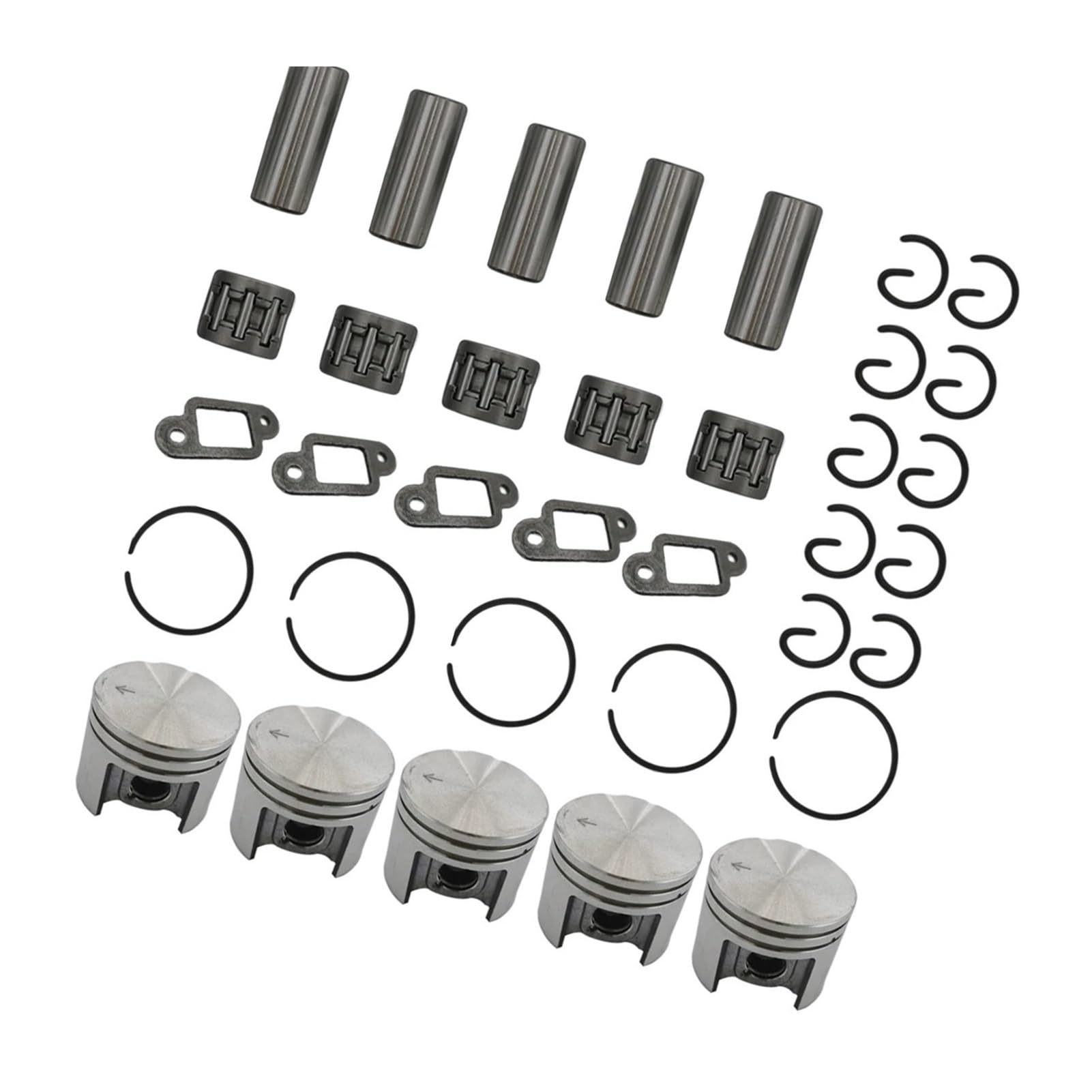 Segments piston 38mm et roulements pour rénover votre tronçonneuse MS180C