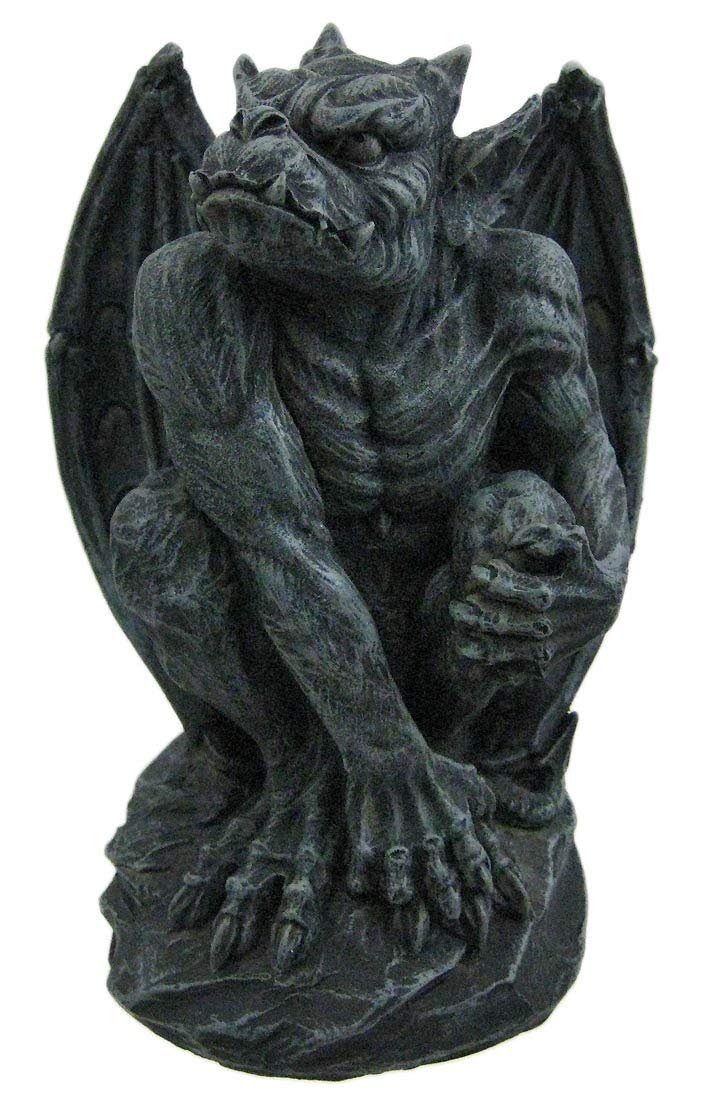 PTC Poised Protector Winged Gargoyle Statue Guardian