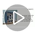 Image of Maison & Cuisine Collapsible Wardrobe Clothes Almira, 2 Hanging Space, 8 Shelves, (Non-Woven Fabric 90GSM and Metal Rod, (88230, Blue)