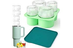 Chill King Ice Cube Tray for Stanley Cups - 30oz Green Goodness