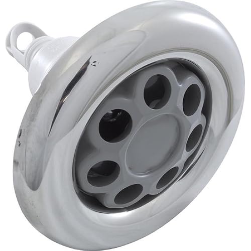 Waterway 229-7747S 5" FD Threaded Power Storm Massage Smooth Jet Internal - Gray