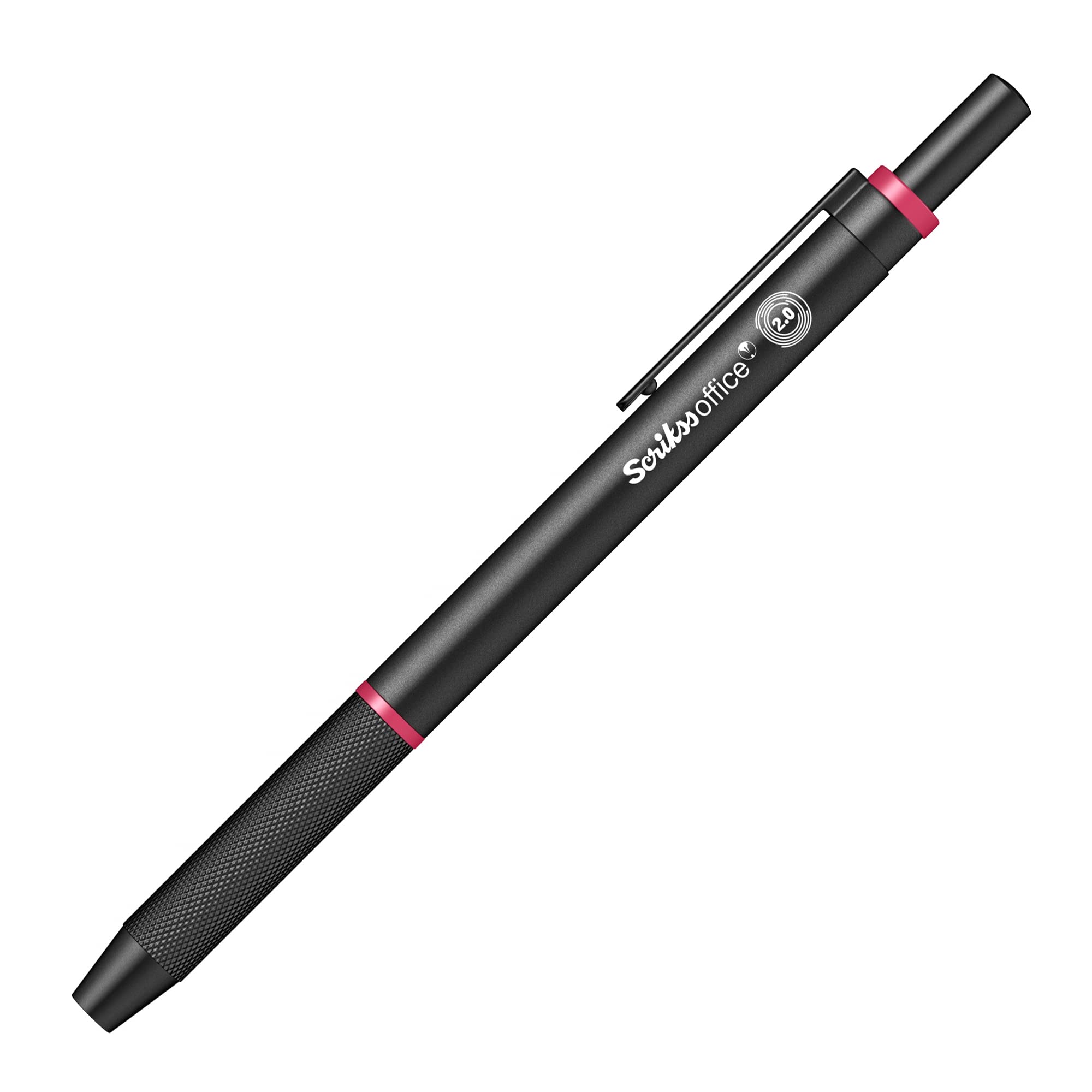 Scrikss Ołówek mechaniczny Twist Black Line BT (różowy, 2,0 mm)