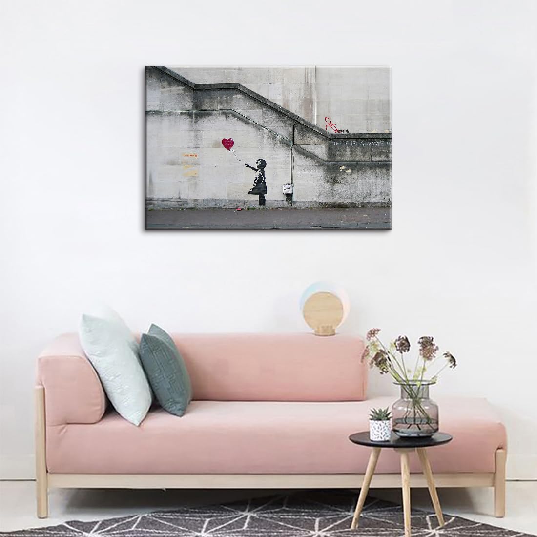 Amazon.co.jp: アートパネル banksy バンクシー ポスター 落書き