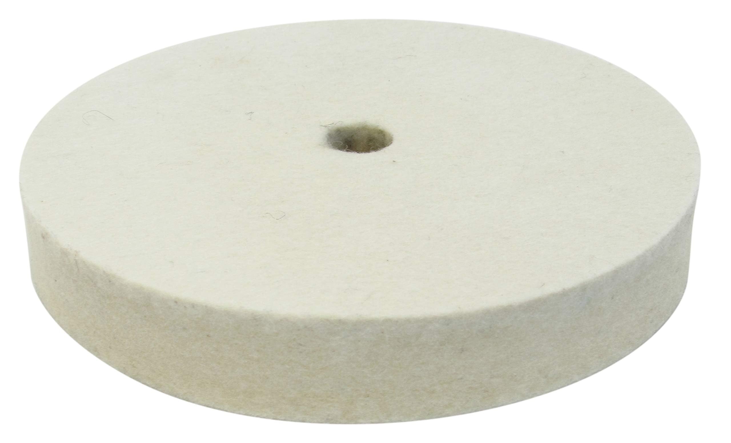 6" Felt Buffing Wheel - Bench Grinder Polishing -2