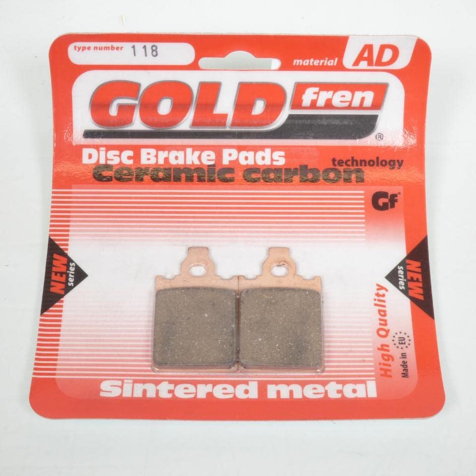 Plaquette de frein Gold Fren AVG endurance maximale pour LML Star 150