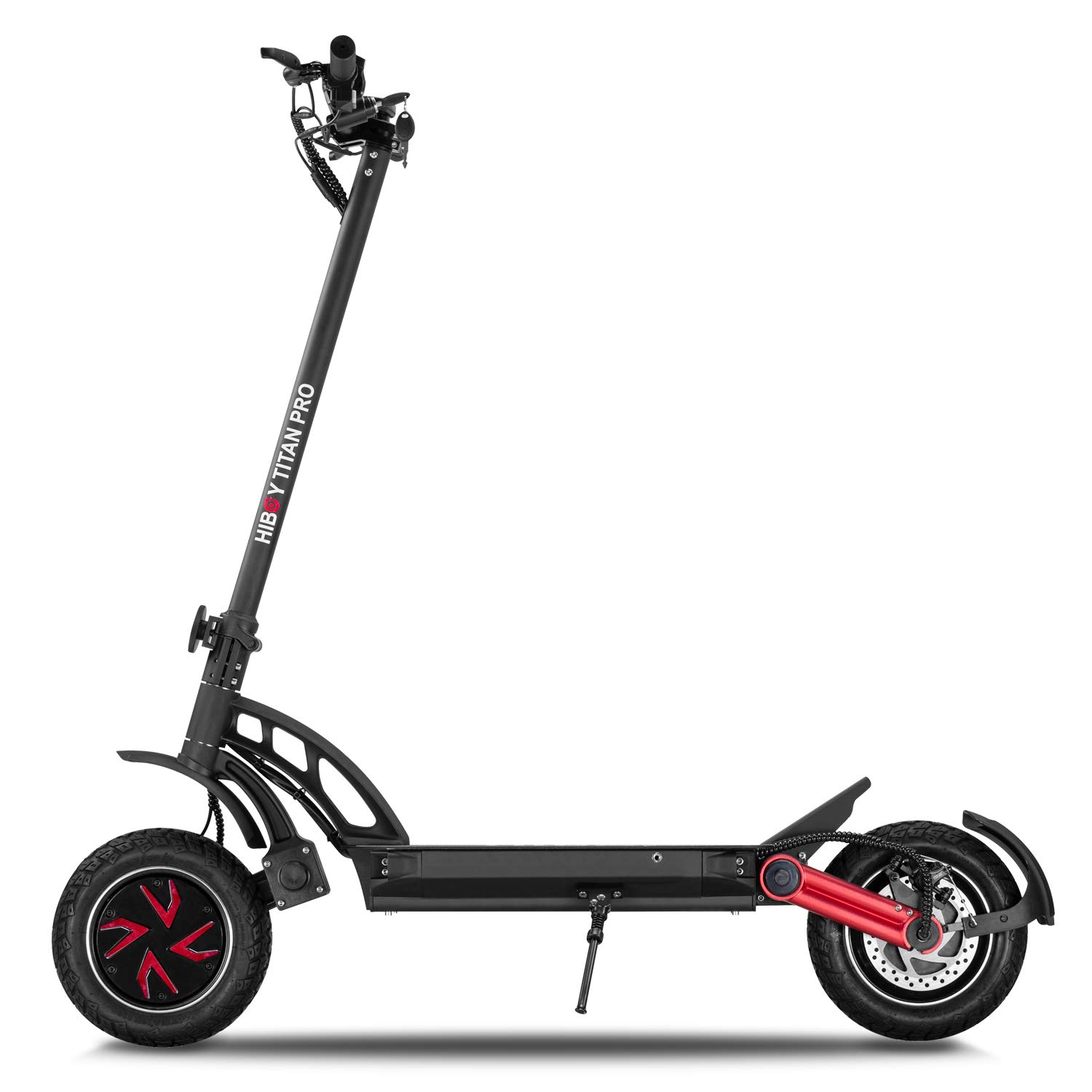 Hiboy Titan PRO Electric Scooter - 2400W Motor 10 in. Pneumatic Tires Up to 40 Miles & 32 MPH Quick-Release Folding, Electric Scooter for Adults Dual Braking System, Off Road Scooter Long Range Battery
