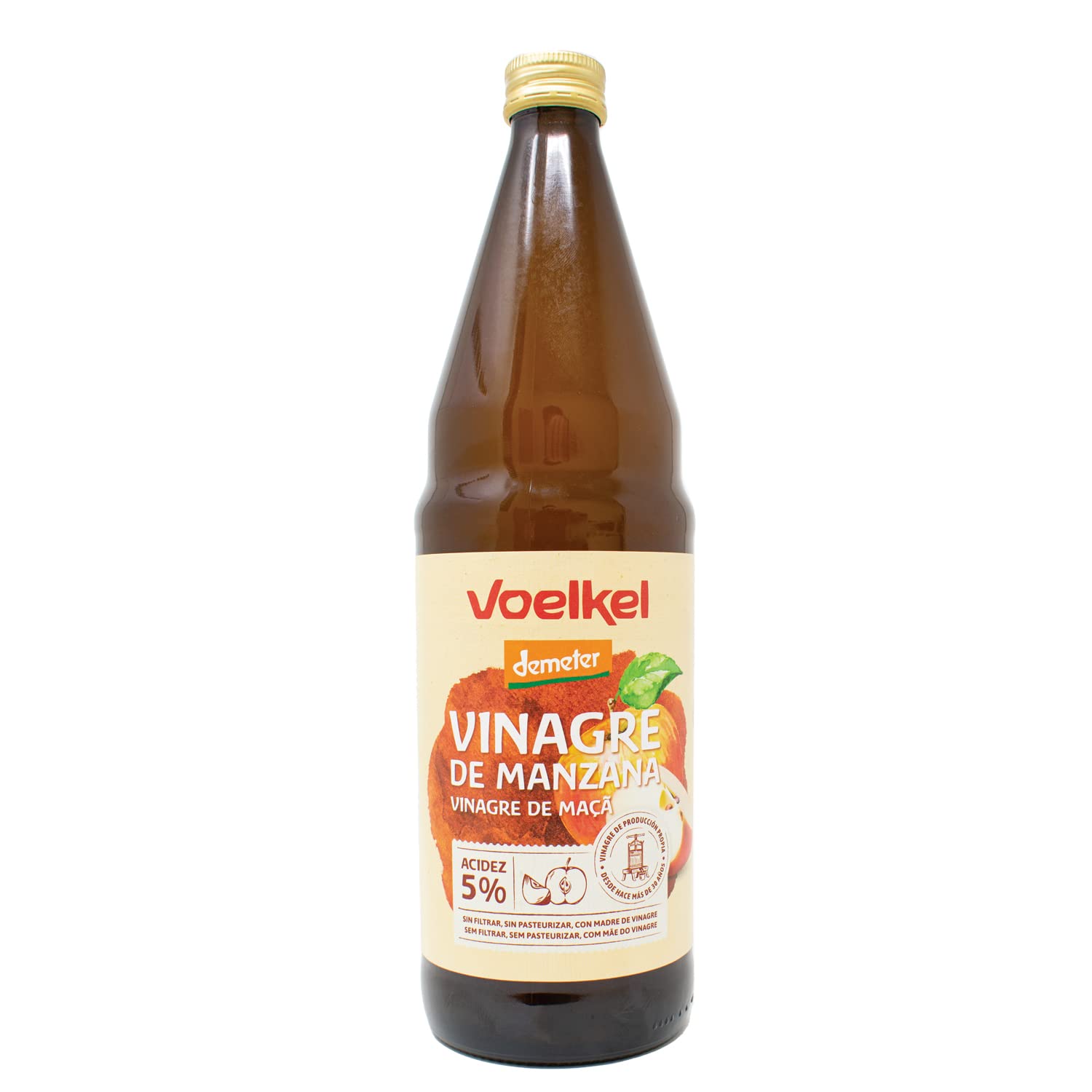 Voelkel Vinagre de Manzana sin Filtrar 750ml Bio