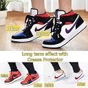 NIJEK STORE 4 Pairs Of Anti-Wrinkle Shoes Protector Against Shoe Creases for Men's Comfortable and Breathable Shoes Protector Pad (Black) gallery image