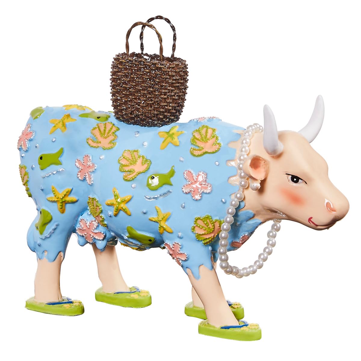 CowParade Miss Palm Beach idée cadeau art tendance pour collectionneur