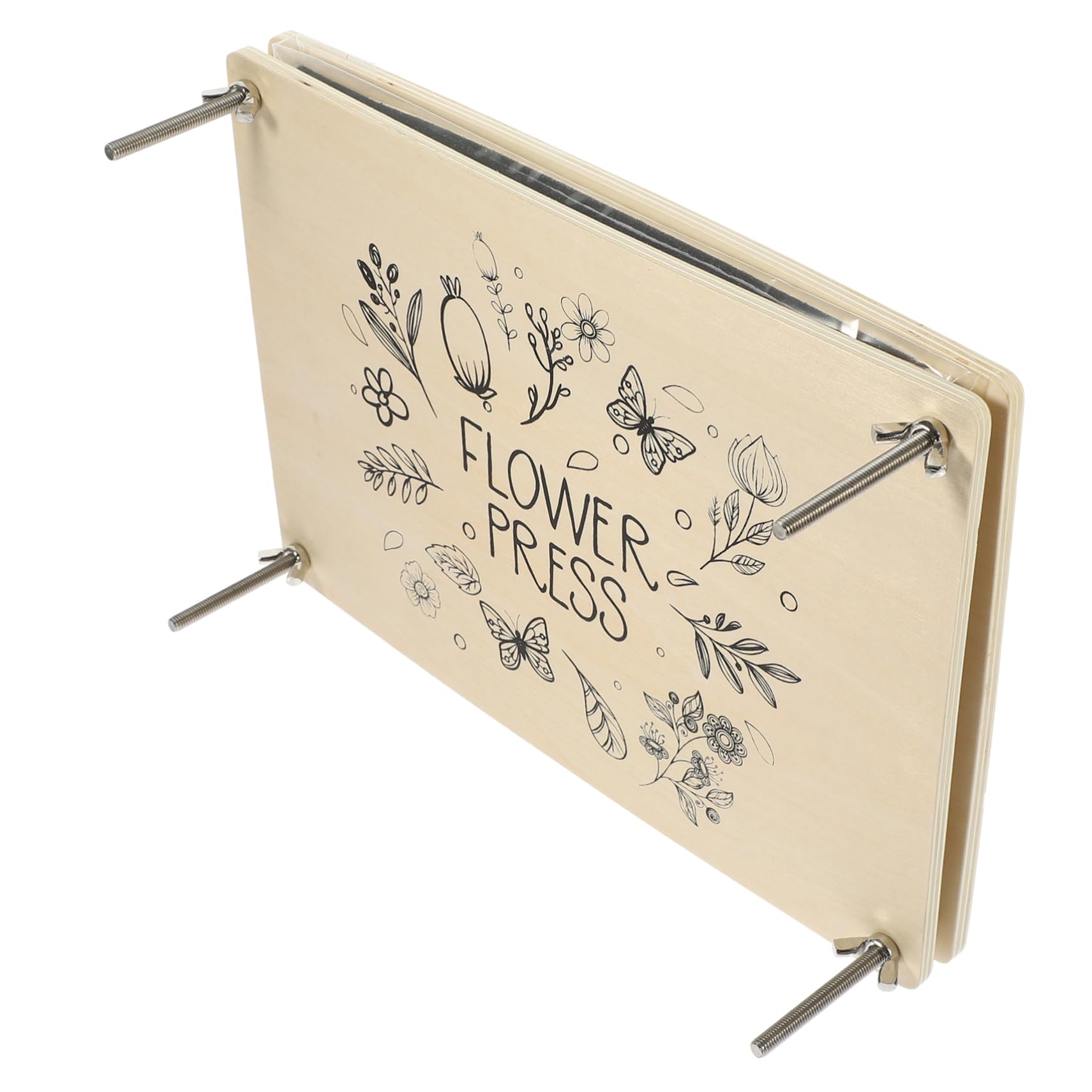 Presse à fleurs Lurrose en bois pour réussir vos herbiers sans moisissure - 8