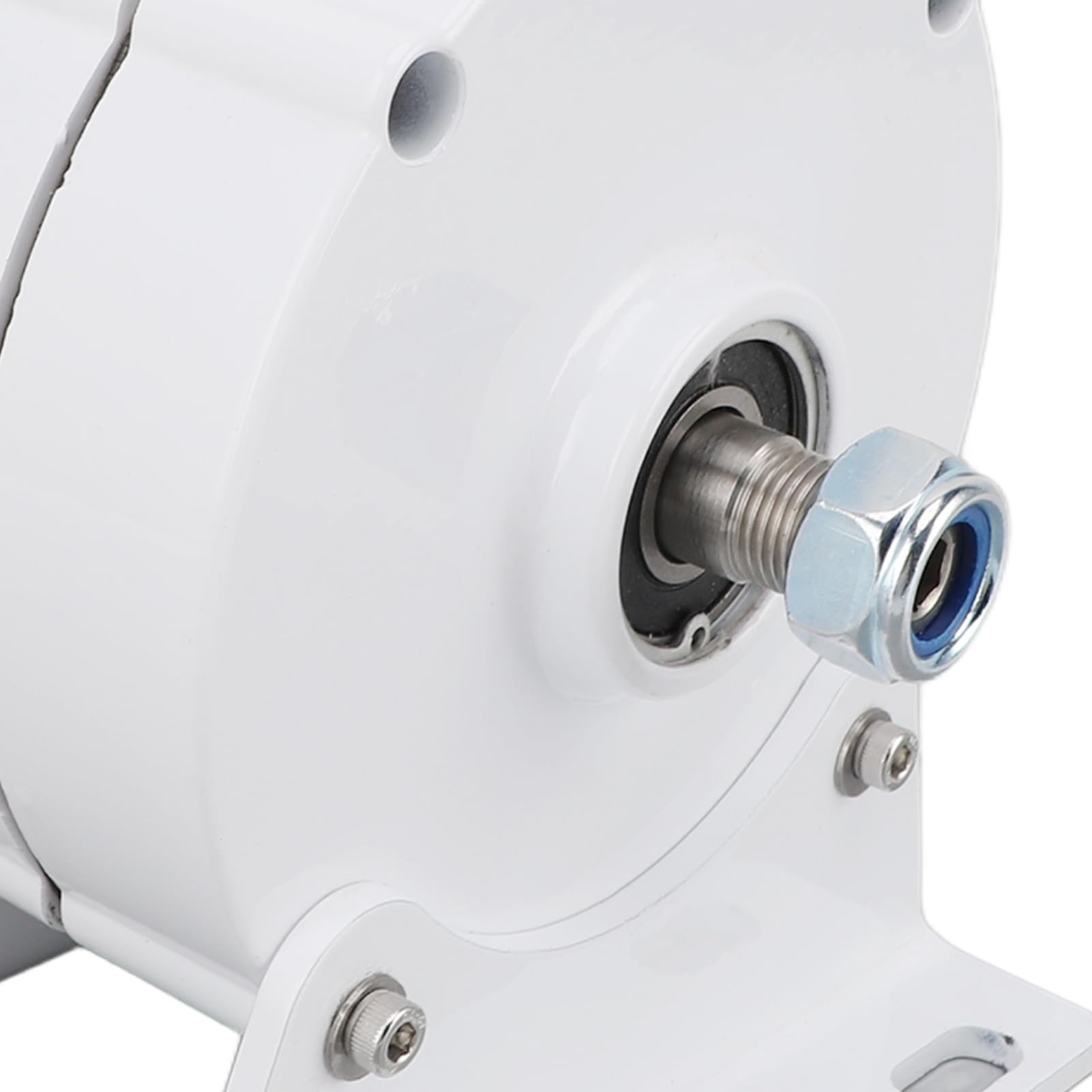 Motore sincrono a magneti permanenti Generatore trifase AC a doppio albero ad alta efficienza Uscita 48V per turbina eolica domestica Lega di alluminio Acciaio al carbonio 15 x (200W)