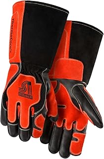 Steiner 0300-L Premium Heavyweight Grain Goatskin with Side Split Cowhide Back, Large