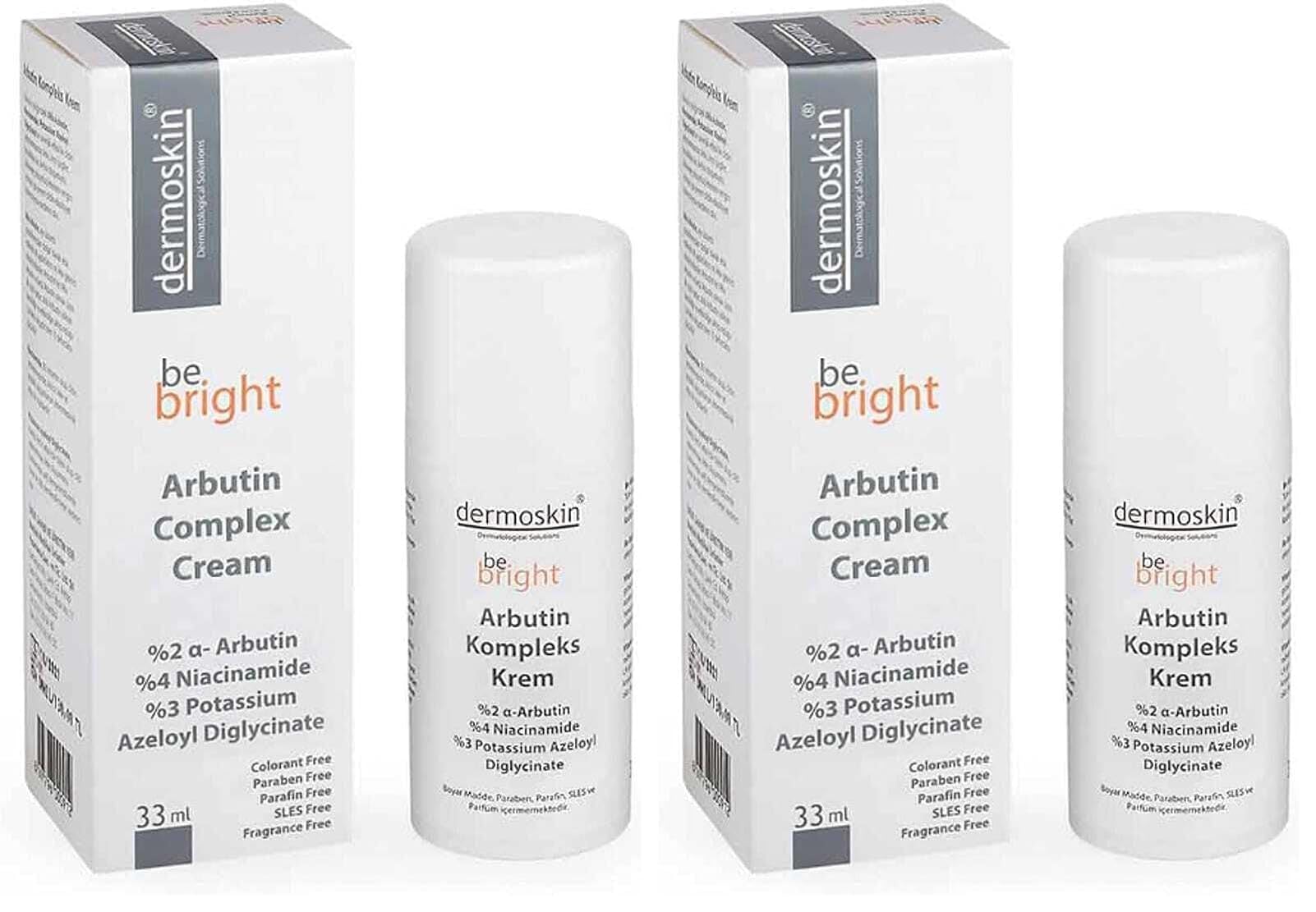 Dermoskin Be Bright Arbutin Kompleks Krem 33ml (2 paketi)