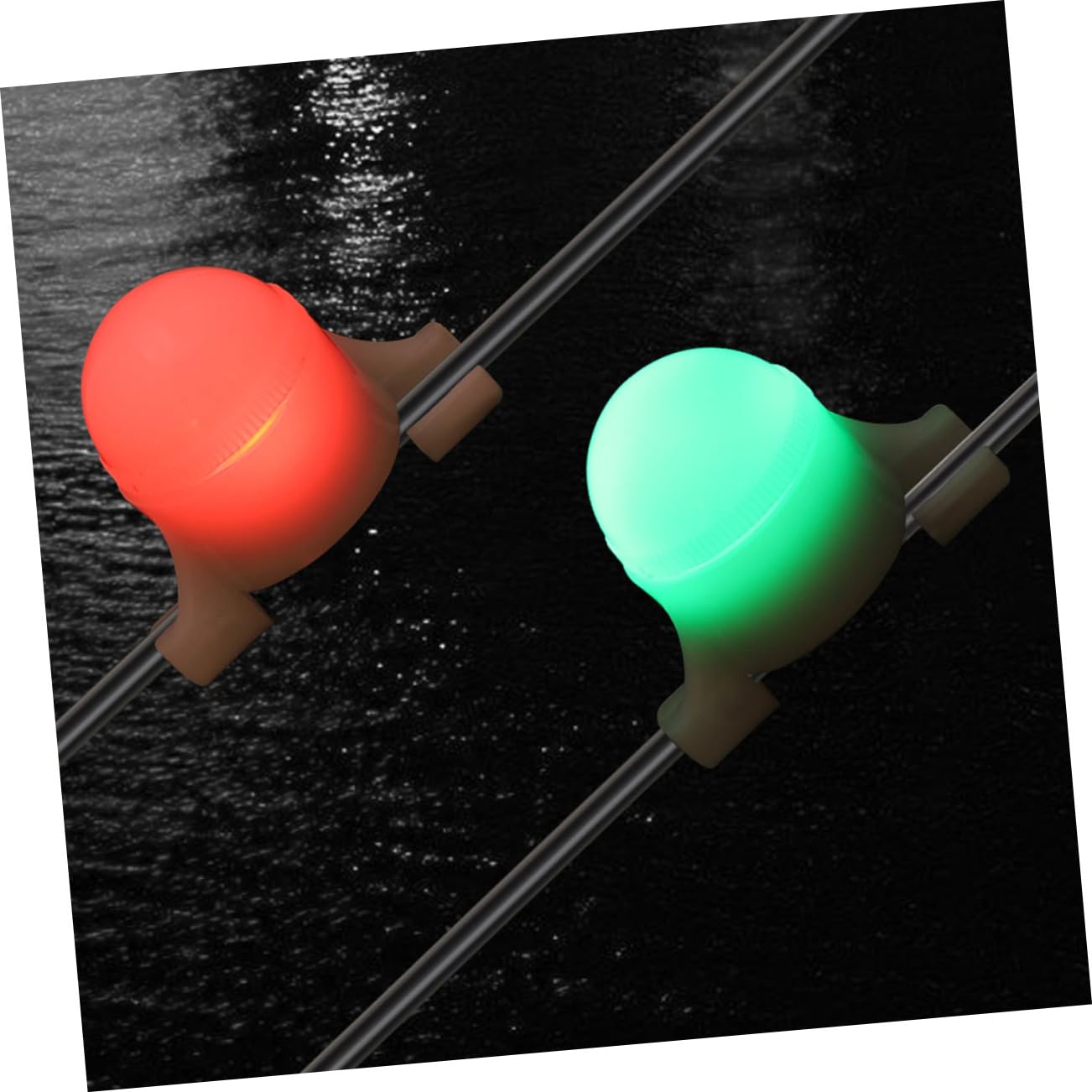 Hemobllo 8pezzi Lampade Led Multifunzione Per Pesca Notturne Pratiche Con Sensore Di Induzione Per La Pesca Notturna Alta Sensibilità e Allerta Di Abboccata