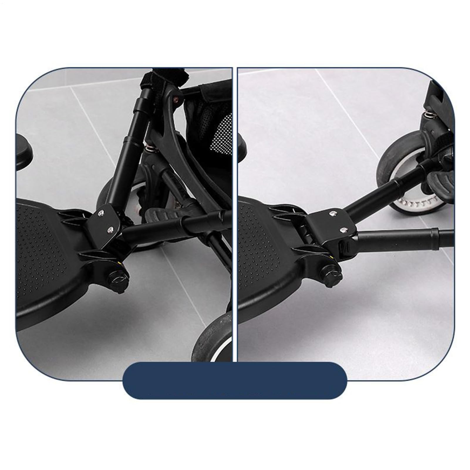 Plateforme de Poussette Accessoire Universel Réglable à Double