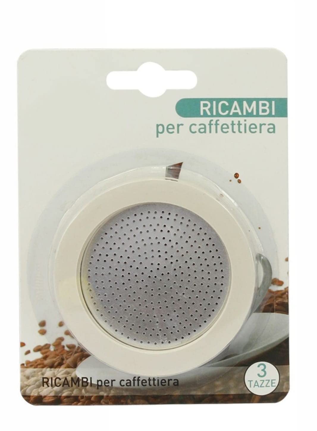 Zestaw 4-częściowy, 3 uszczelki + 1 zestaw do maszyn do mokka, kompatybilne bialetti compatible pedrini (3 filiżanki)