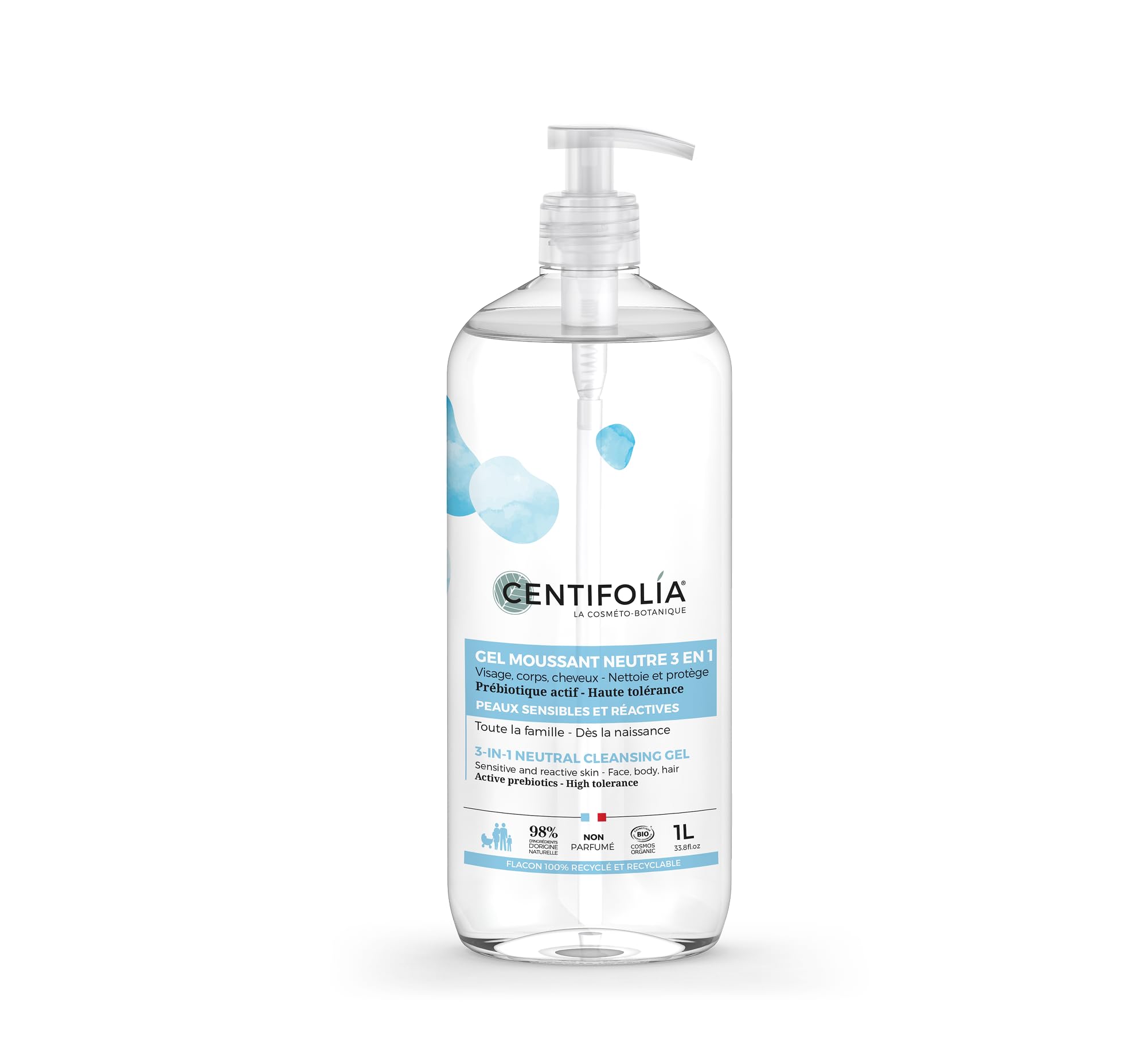 Organic 3-in-1 Neutral Foaming Gel by Centifolia