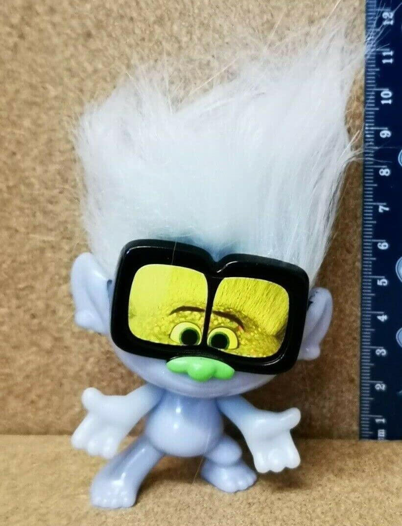 Clear Trolls World Tour Movie 2020 Plastic Toy - Tiny Diamond