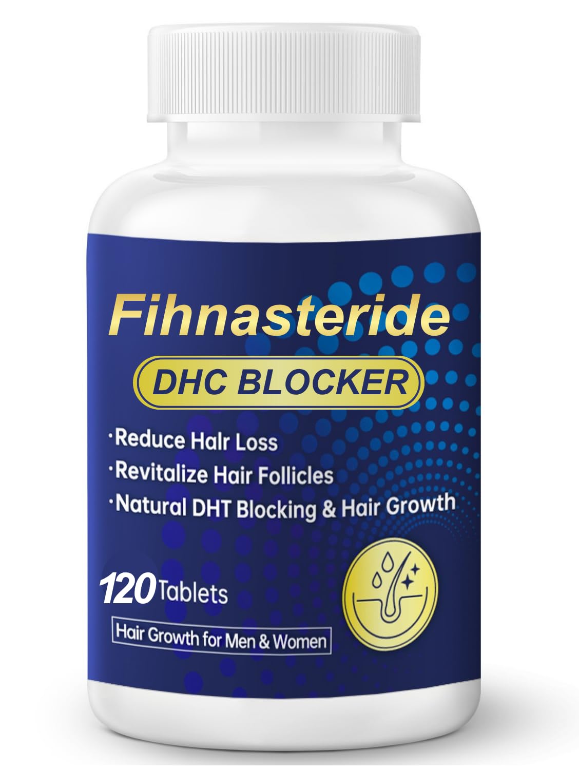 Advanced Hair Growth Support for Women and Men，Promotes Thicker, Fuller, Stronger Hair- 120 Tablets