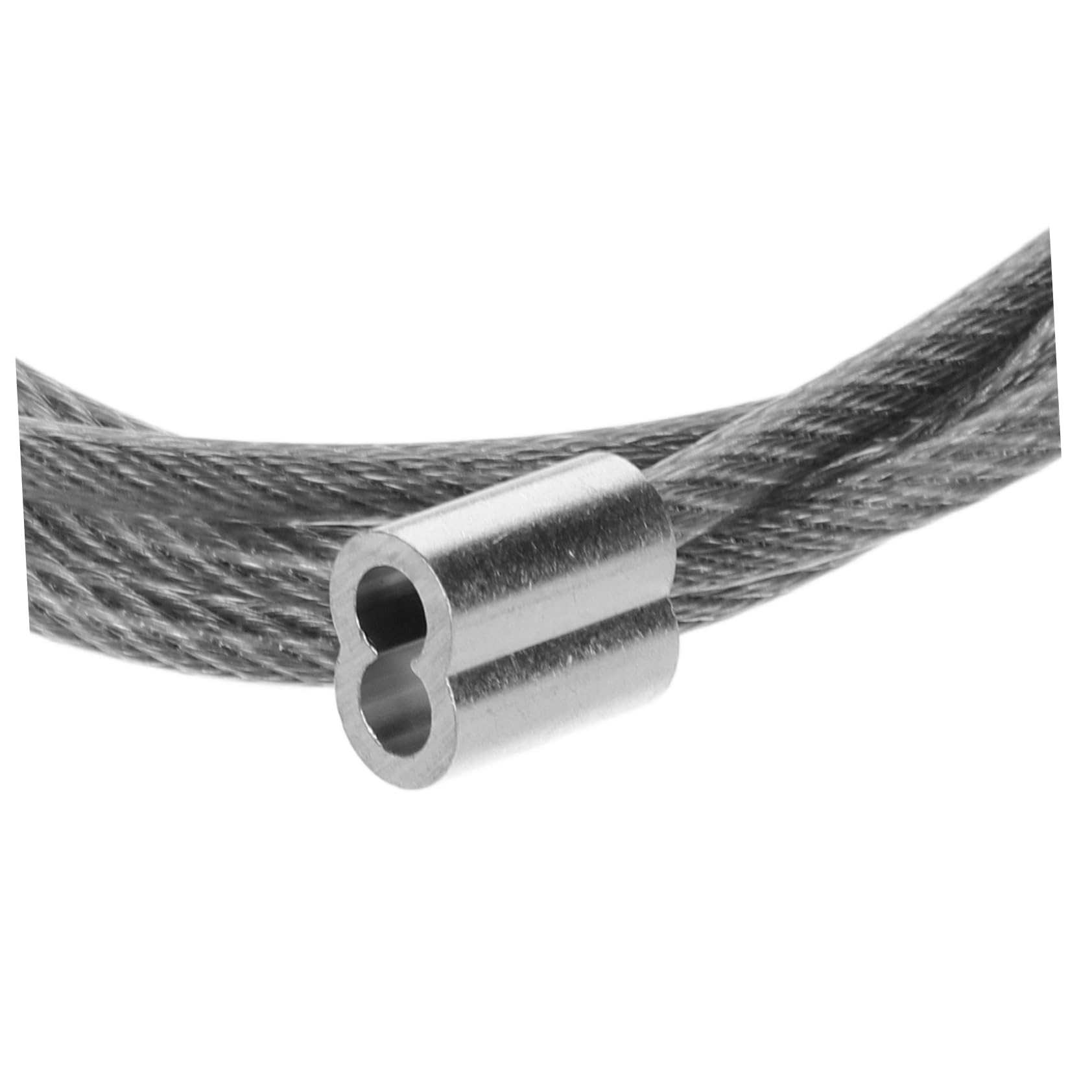 BCOATH Upgrade Your Hoop Basketball Frame Net Threading String Wire Rope Kit Crimping Tool for Sports Nets