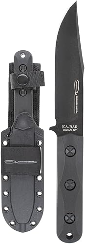 KA-BAR Cuchillos KBAR EK50 PUNTO CLIP 5" WFUNDA