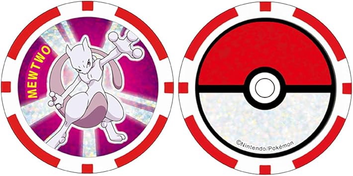 Amazon キャスコ Kasco グリーンマーカー ポケモン ポケットモンスター Pocket Monsters チップマーカー ミュウツー ユニセックス Pmmc005 F約40mm キャスコ Kasco ゴルフマーカー