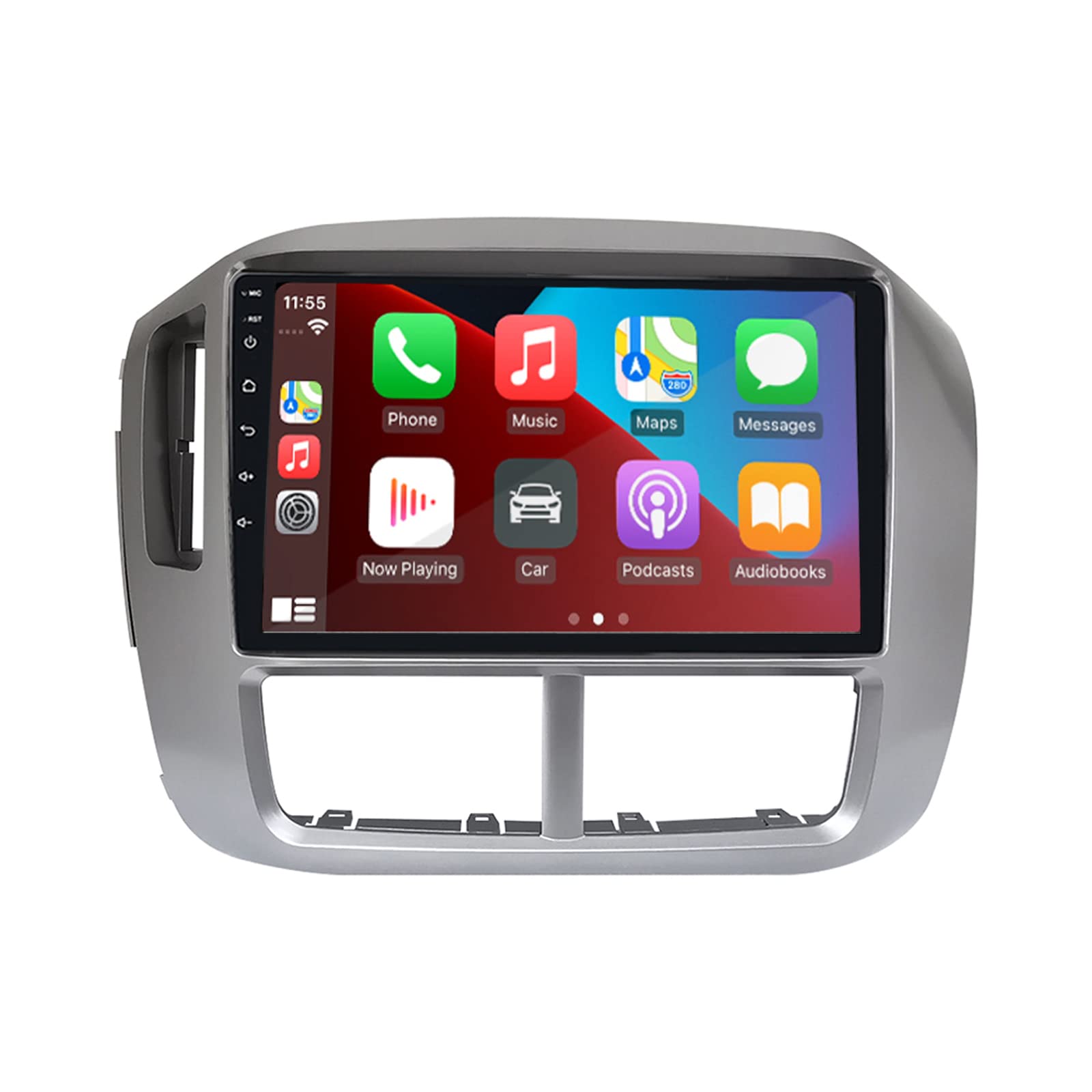 Cocheparts Car Stereo for Honda Pilot Radio 2006-2008 1+32G Android 10.0 Built-in Apple Carplay/Android Auto/WiFi/Bluetooth/Steering Wheel Control/GPS Navigation(Do Not Fit Navigation Screen Version)