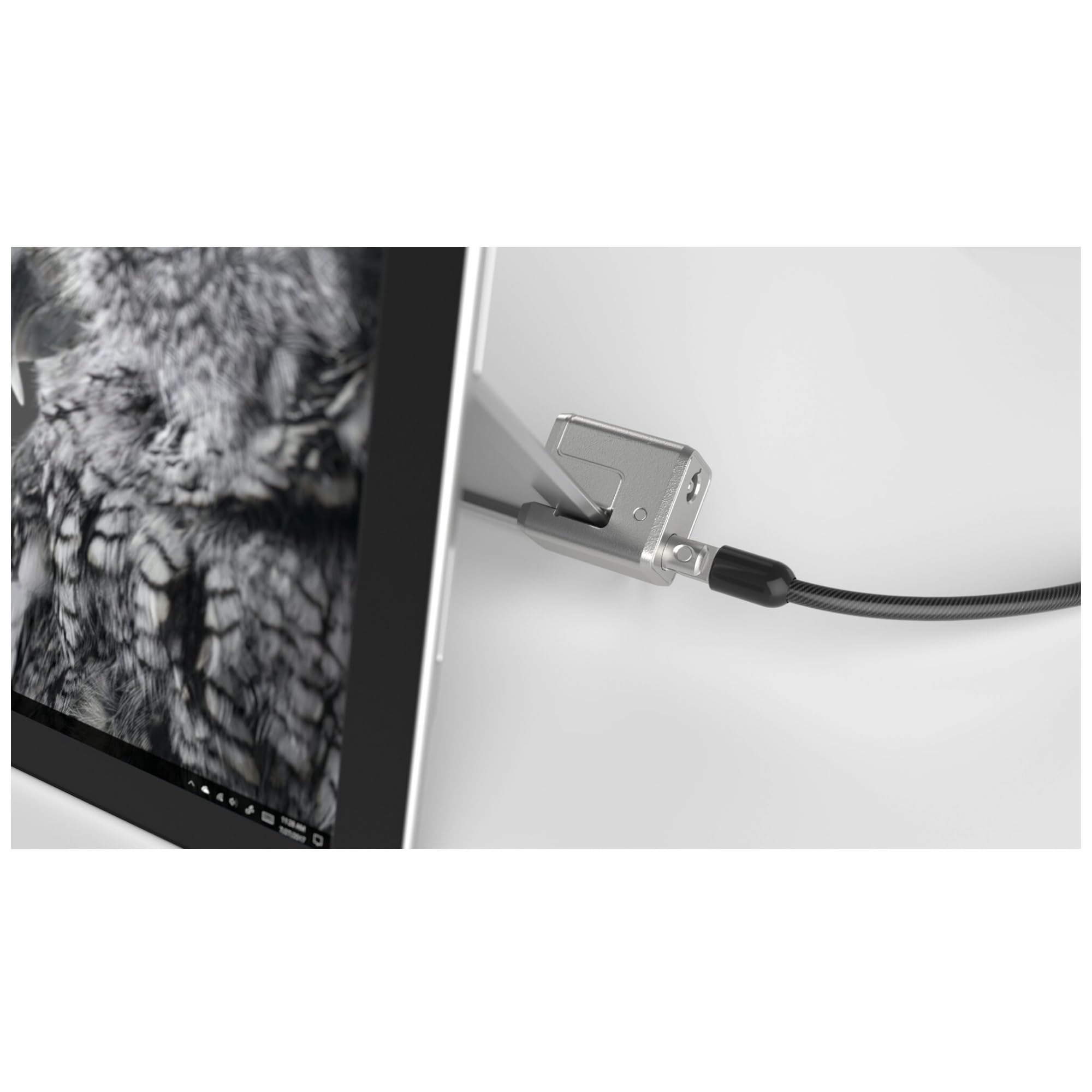 Kensington Câble de Sécurité Antivol à Clé pour Microsoft Surface Pro & Surface Go, Anti-Crochetage, 1,8 m Acier au Carbone