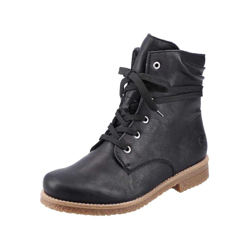 Rieker Women's 73514 Ankle Boot, Black, 3.5 UK