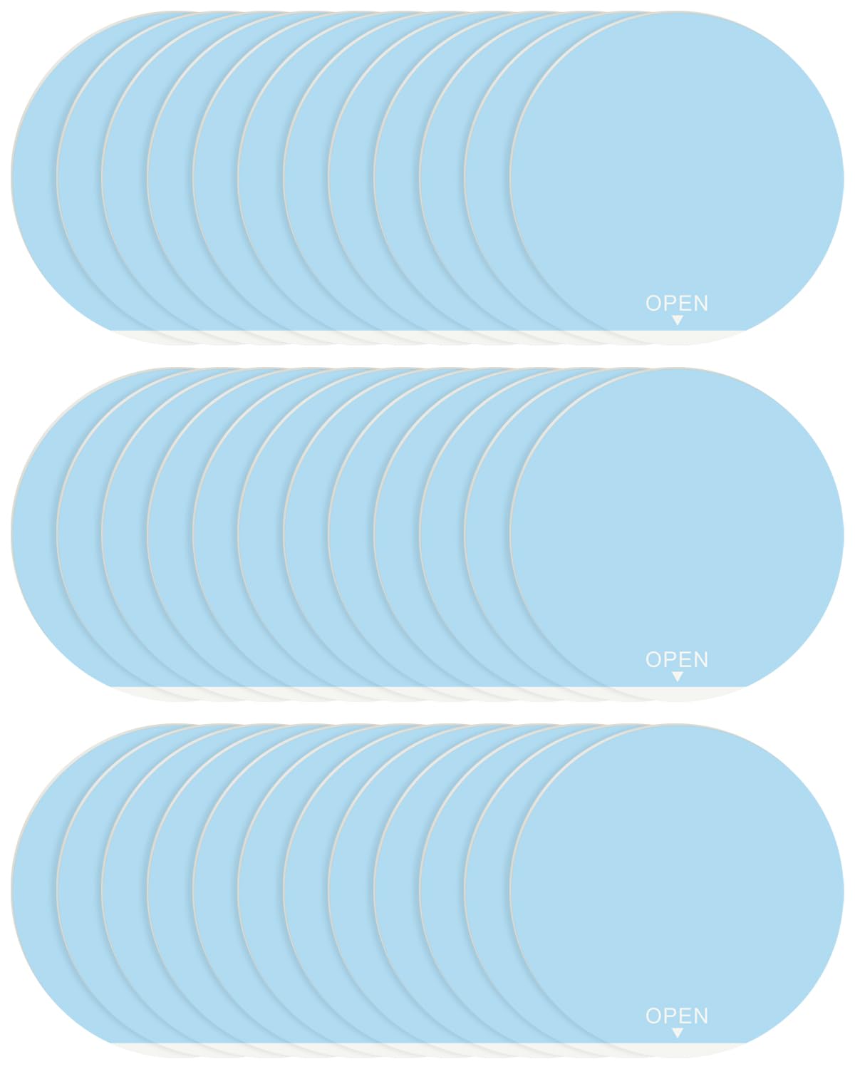 36 Pack 4.3” Replacement Refills for Katchy, Indoor Glue Boards Sticky Cards Compatible with Katchy, Fenun and Other Models