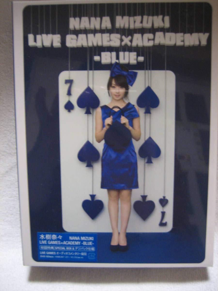 未開封 水樹奈々 LIVE GAMES×ACADEMY RED & BLUE Amazon.co.jp
