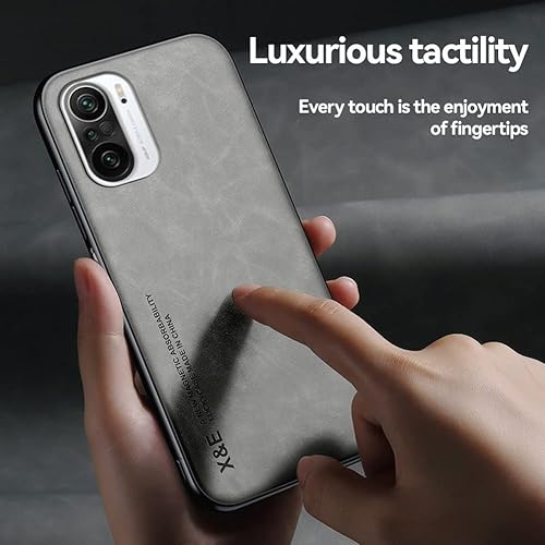 Miniatura 8 de Kepuch Funda de seda para Xiaomi 11i11X Pro, Redmi K40K40 Pro, Poco F3 - Gris, magnético, funda de teléfono