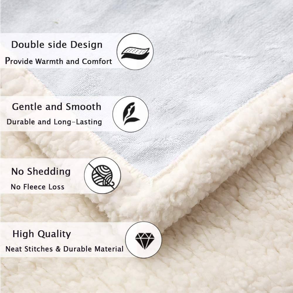 3D Dackel Decke 130x150cm Warmer Winter Weich Cartoon Tier Hund Kuscheldecke Microfaser Sherpa Wohndecke TV Decke Flauschige Couchdecke für Kind Weihnachten Geschenk Blanket