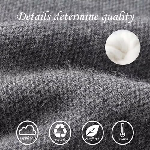 Men's Classic Sweater 100% Pure Cashmere Crew Neck Pullover4